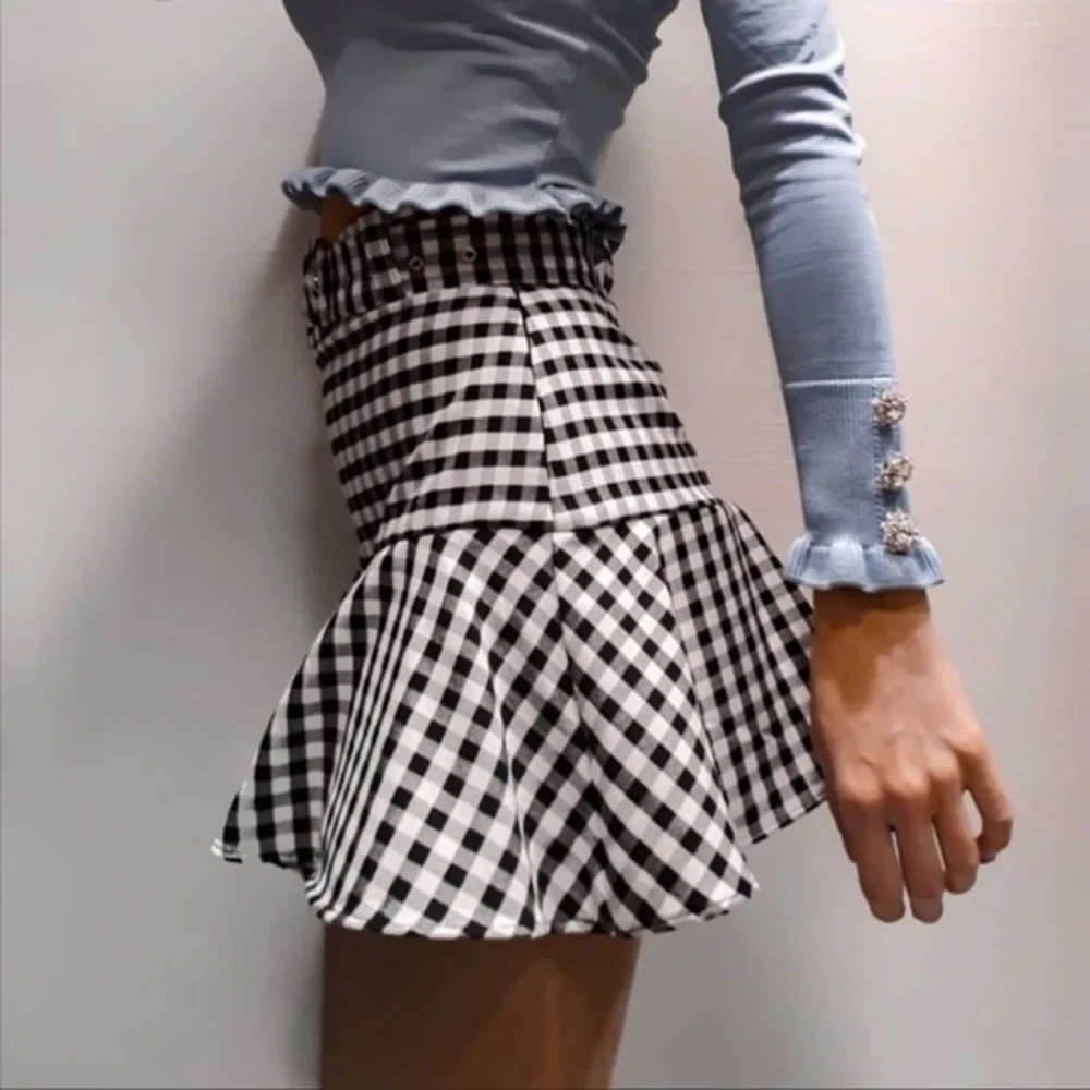 ZARA High-waisted skort 1165/028 - Picture 10 of 12